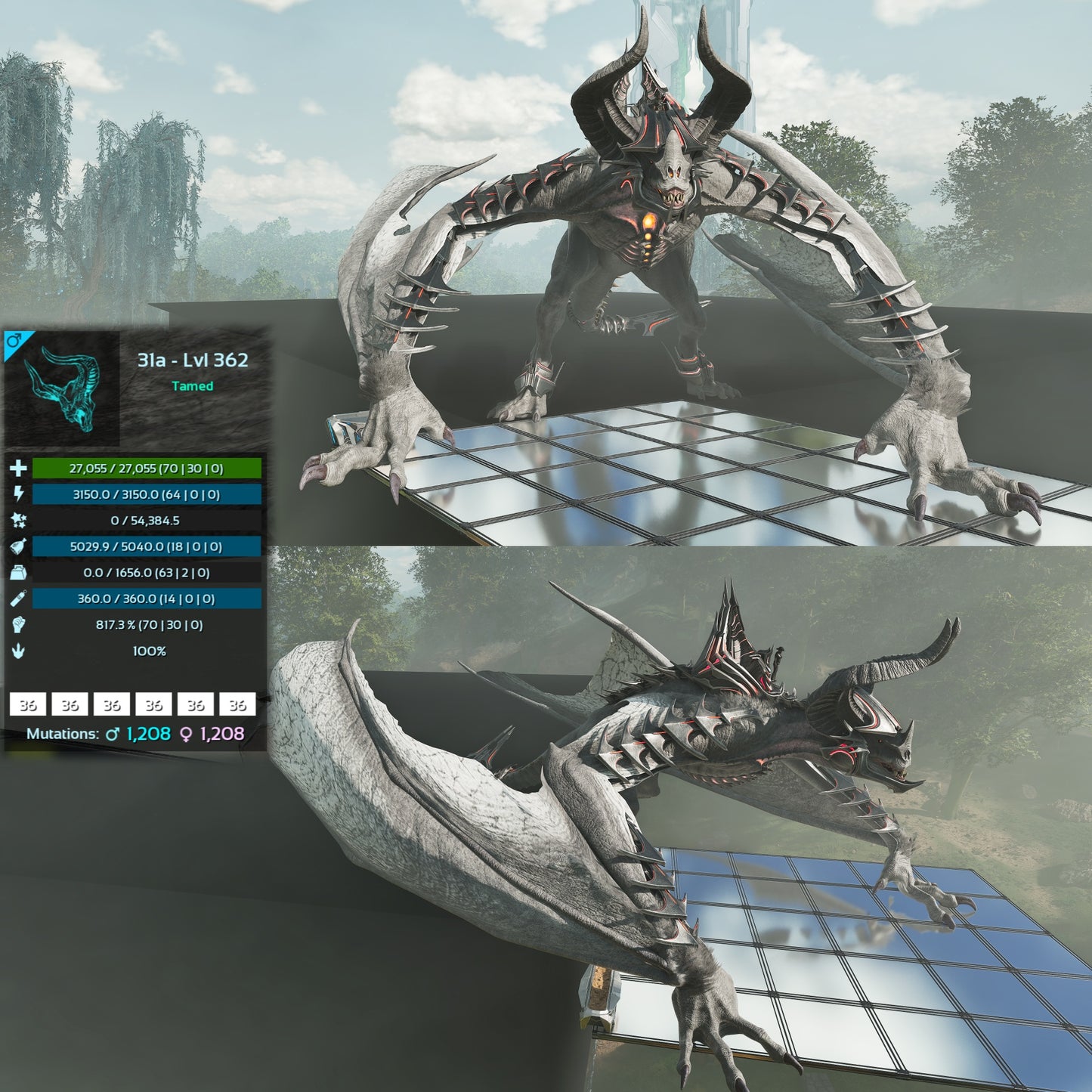 Gigadesmodus Adults best Stats include