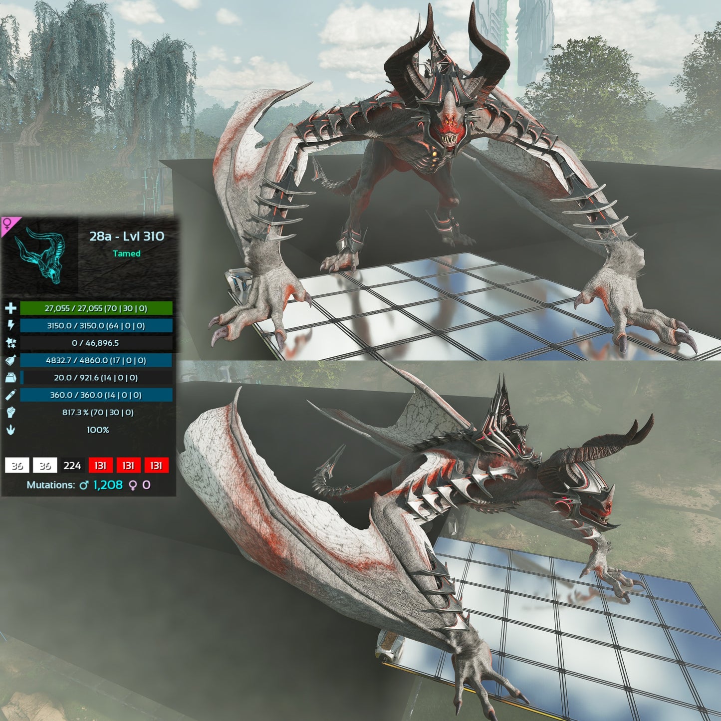 Gigadesmodus Adults best Stats include