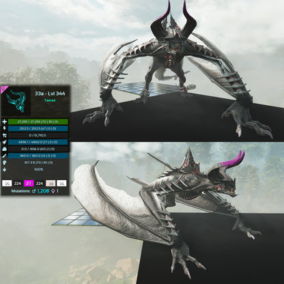 Gigadesmodus Adults best Stats include