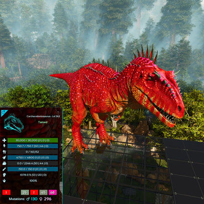 🏷️ Carcharodontosaurus / Carcharo 1078dmg imprint 🏷️