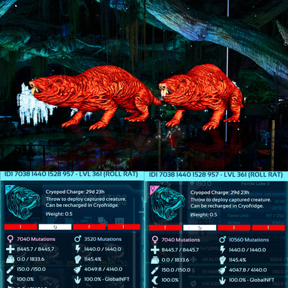 Roll Rat 1145Dmg Imprinted - 361 Level