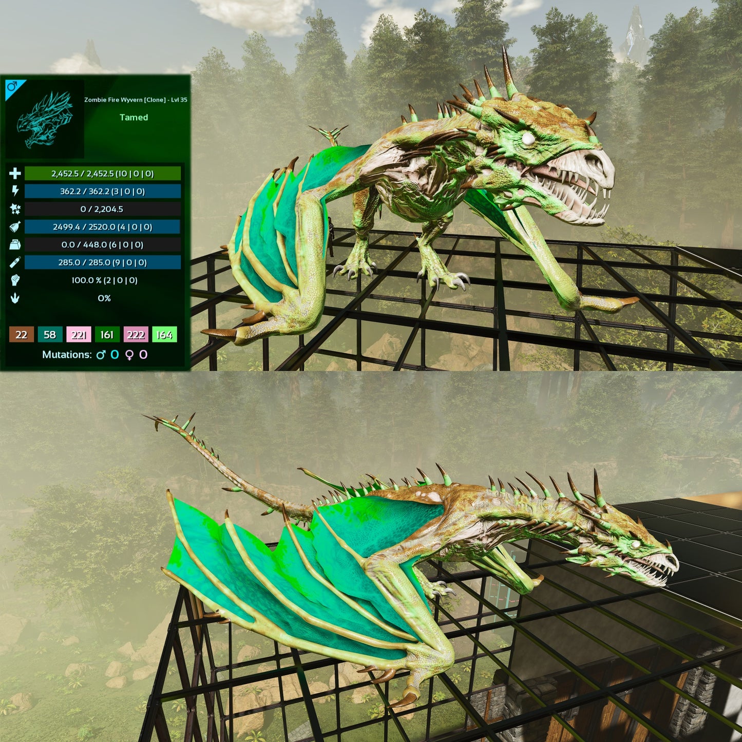 Zombie Wyvern - Clone / Event / High Level and Stats