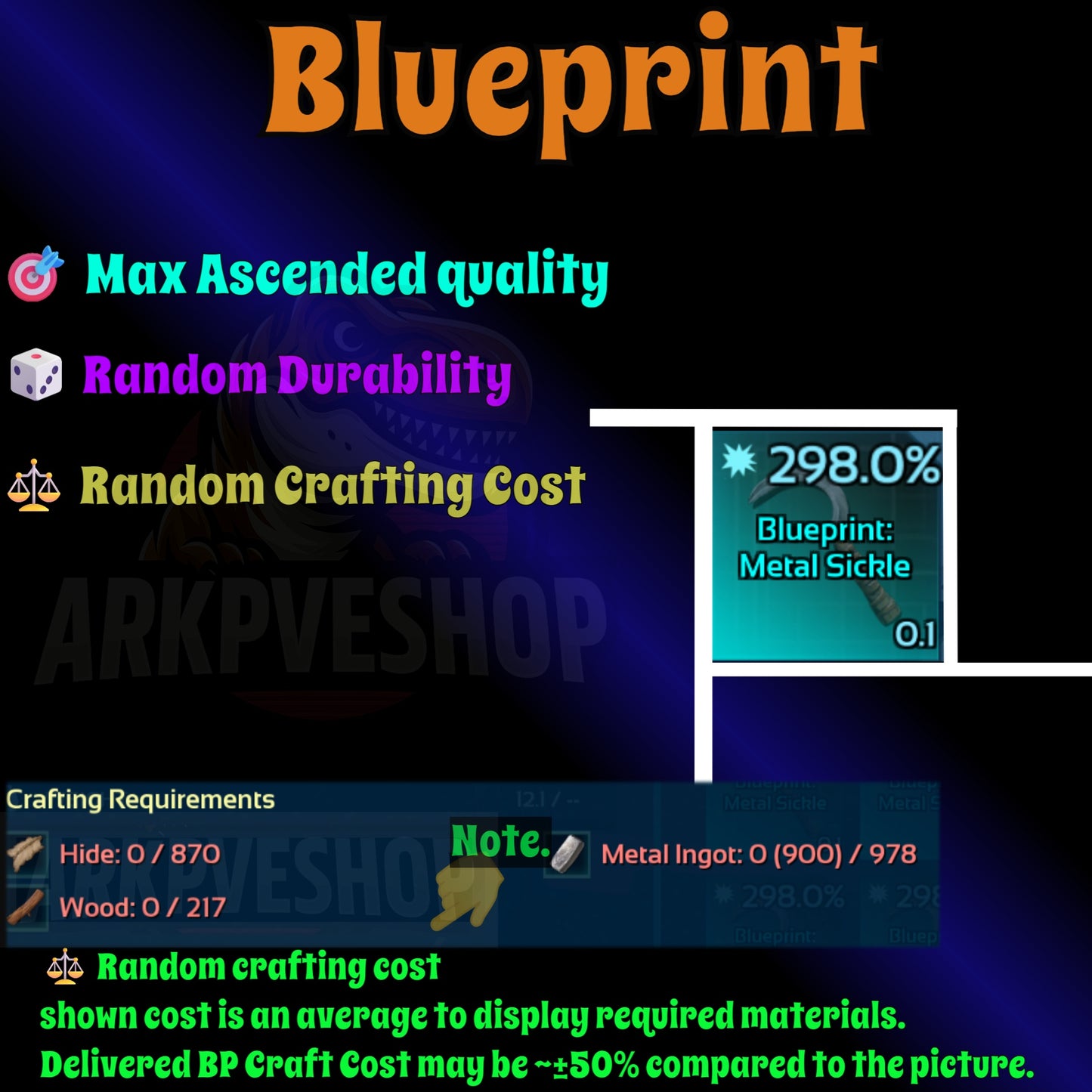 Blueprint s Bp Armour / Guns / Saddles