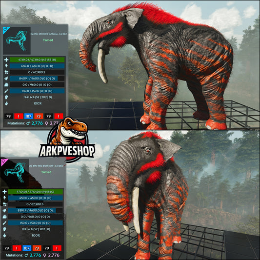 Deinotherium 1941%melee imprinted Top Stats