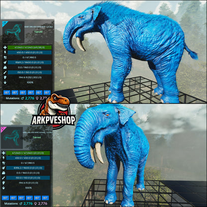Deinotherium 1941%melee imprinted Top Stats