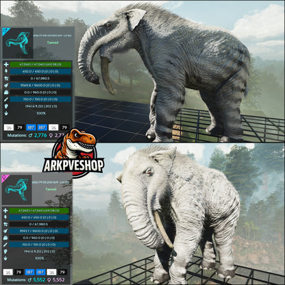 Deinotherium 1941%melee imprinted Top Stats