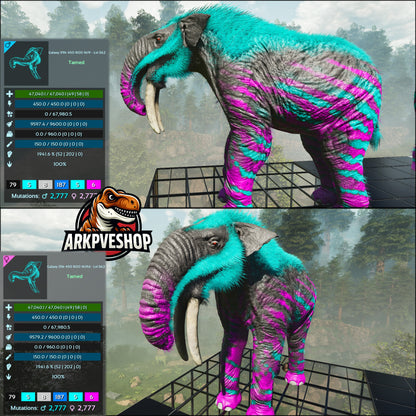 Deinotherium 1941%melee imprinted Top Stats