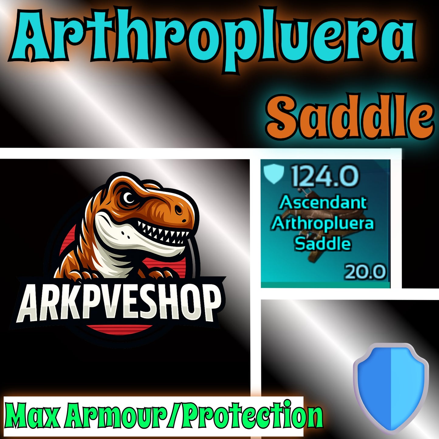 Crafted Saddles Max Armour, Protection