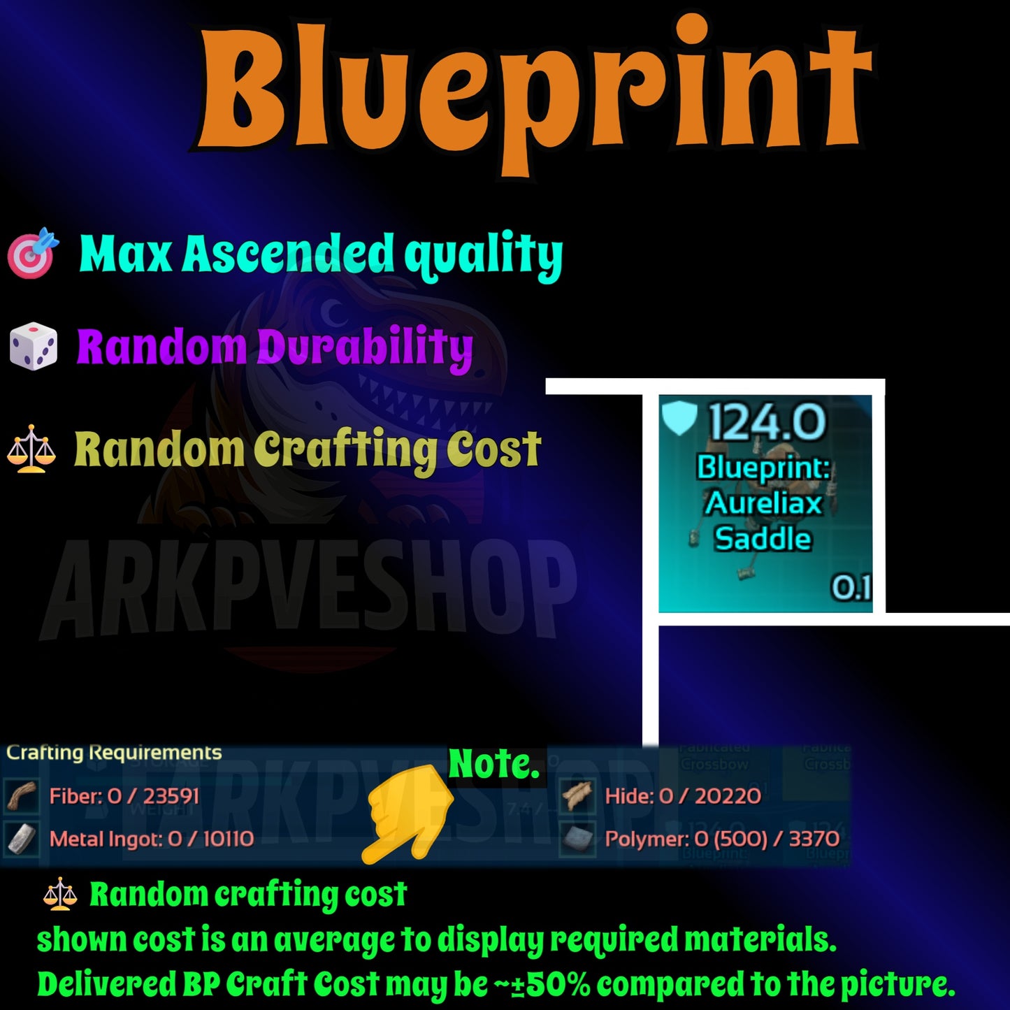 Lost Colony Blueprint BP