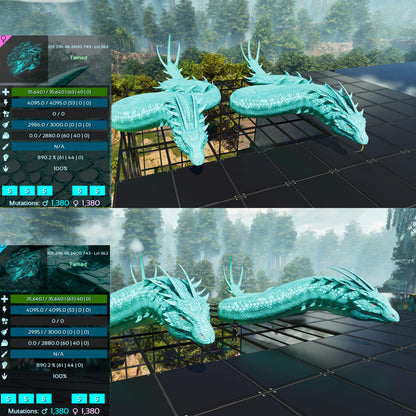 Basilisk Aberrant Dino / Max 362Level