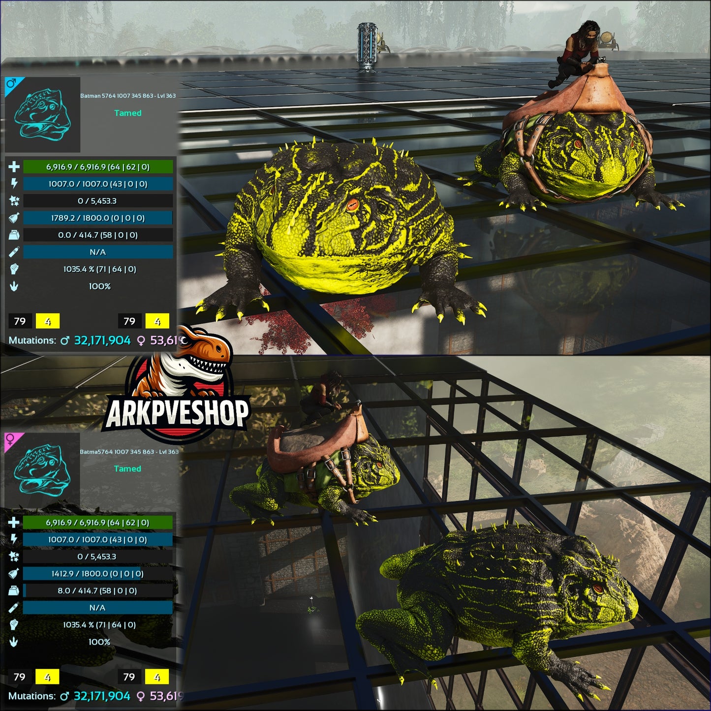 Beelzebufo 1035% Or 1328%Melee