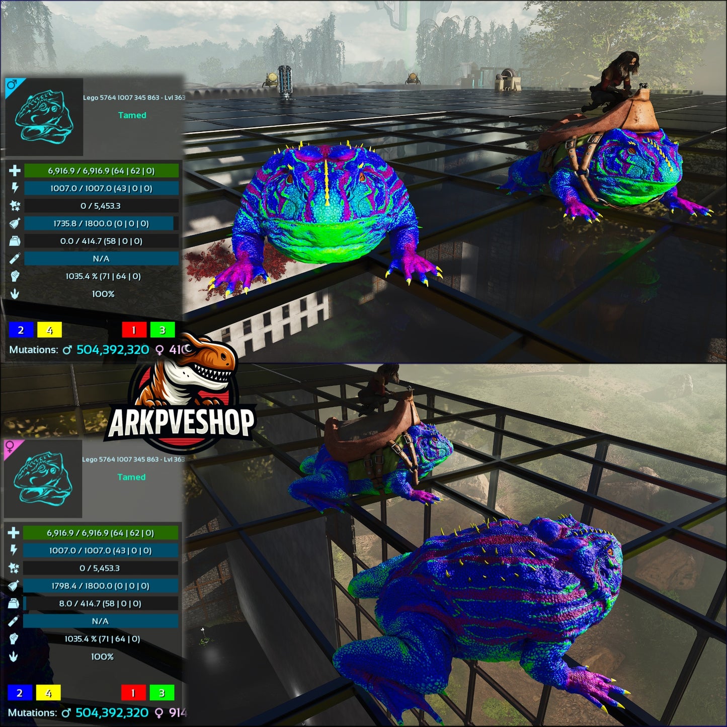 Beelzebufo 1035% Or 1328%Melee