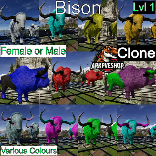 Bison Lvl 1 Best mixed Colours