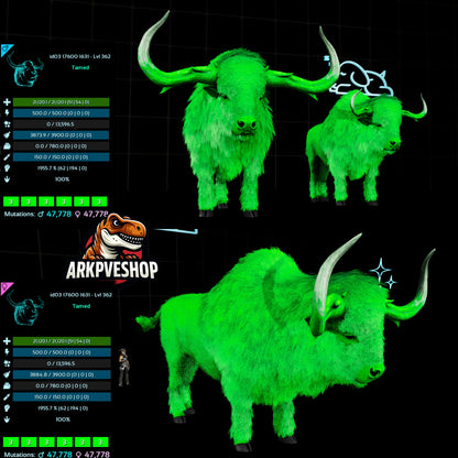 Bison 362Lvl 1955.7% Melee