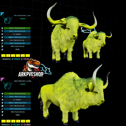 Bison 362Lvl 1955.7% Melee