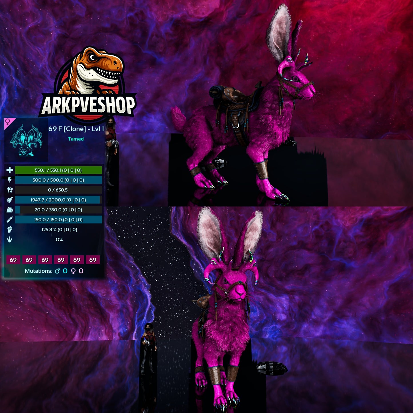 Burrowdoe / Burrowbuck Lvl 1 clone