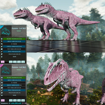 Carcharodontosaurus Carcha 1942%m Imprinted Mix Colours