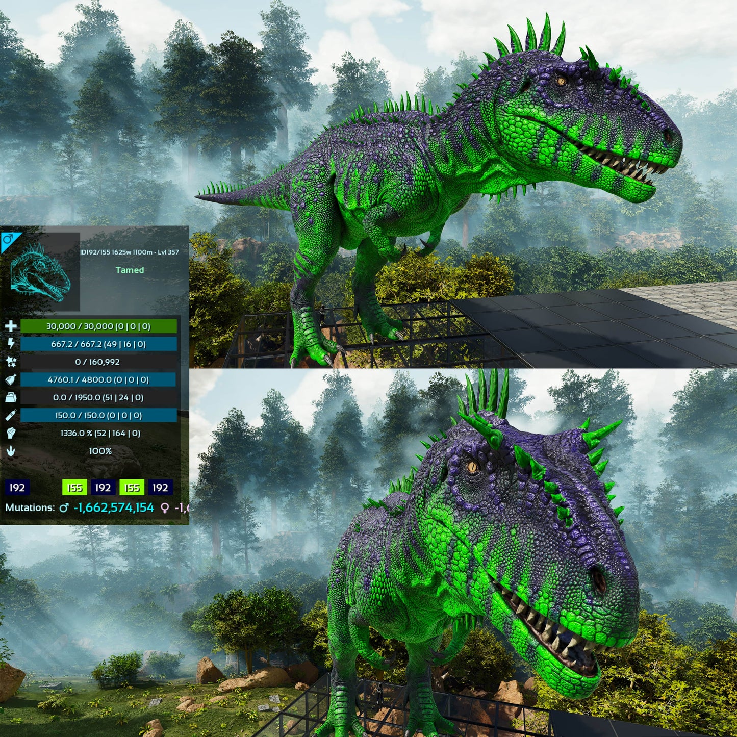 🏷️Carcharodontosaurus / Carcharo / Carcha 1336%Dmg Imprinted🏷️