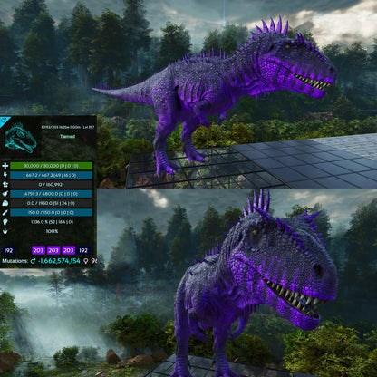 🏷️Carcharodontosaurus / Carcharo / Carcha 1336%Dmg Imprinted🏷️