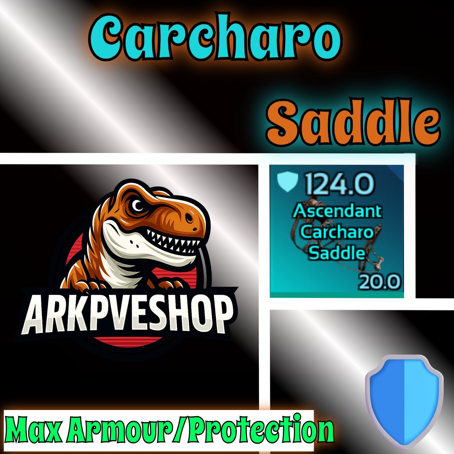 Crafted Saddles Max Armour, Protection