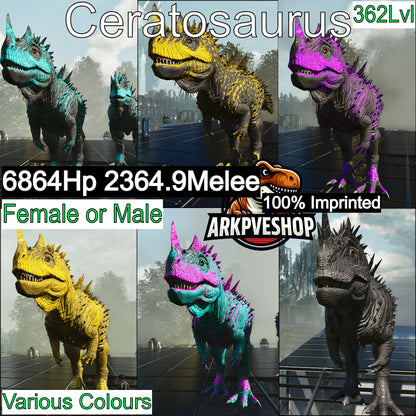 Ceratosaurus 2364% Melee Imprinted