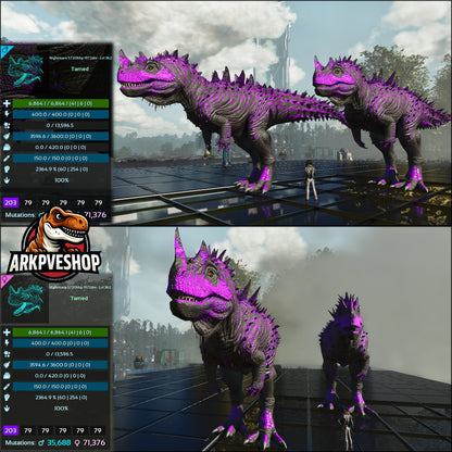 Ceratosaurus 2364% Melee Imprinted