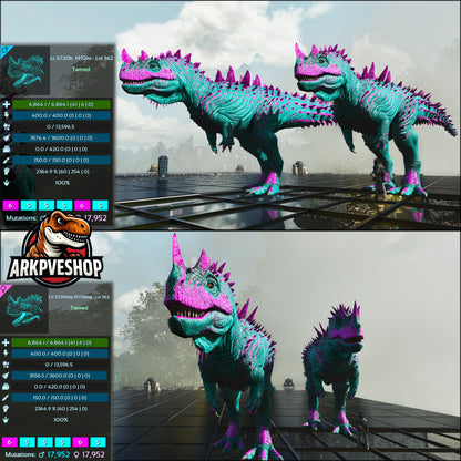 Ceratosaurus 2364% Melee Imprinted