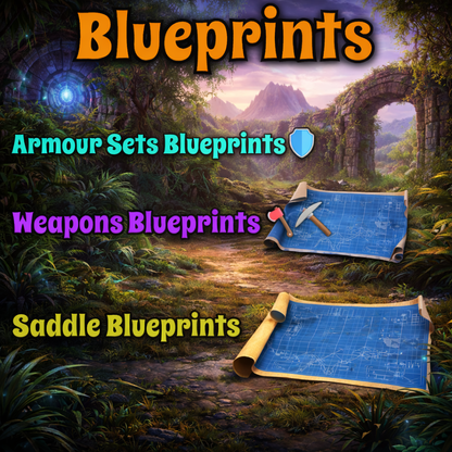 Blueprint s Bp Armour / Guns / Saddles