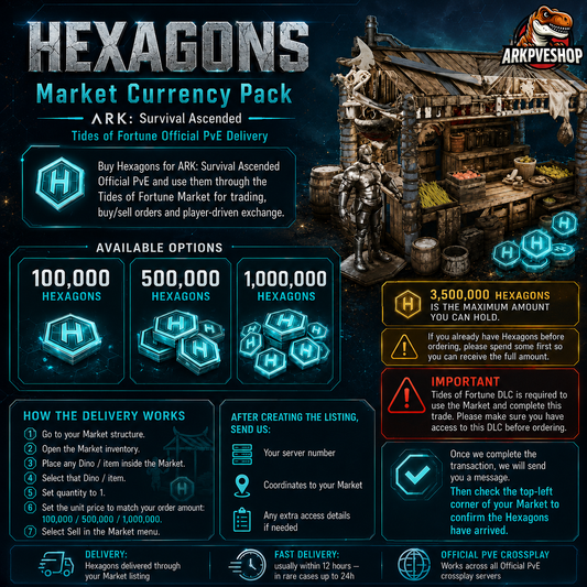 Hexagon – Market Currency Pack
