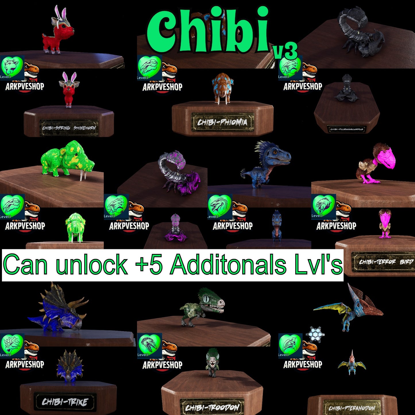 Chibi Pets V3 Common