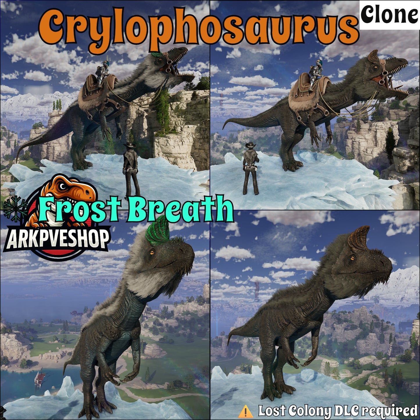 Cryolophosaurus High lvls Clone