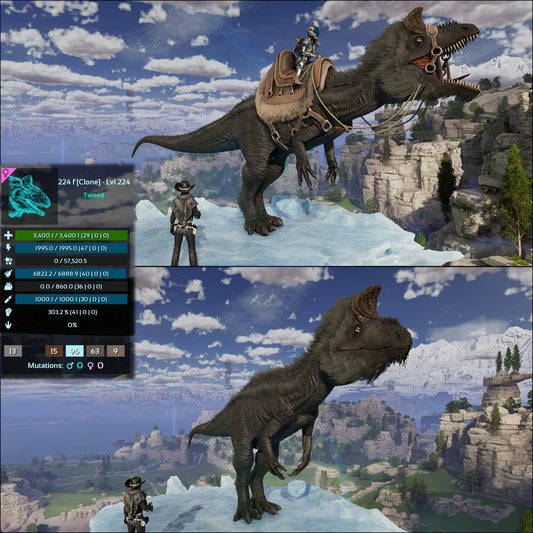 Cryolophosaurus High lvls Clone