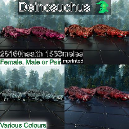 🏷️ Deinosuchus Max Level 362 🏷️