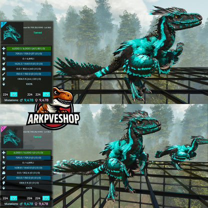 Deinonychus 6khp 705s 1306.5%Melee