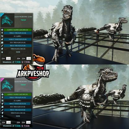 Deinonychus 6khp 705s 1306.5%Melee