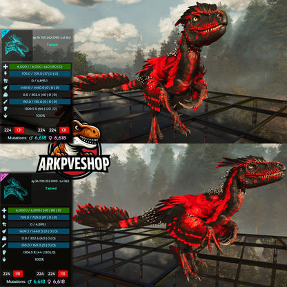 Deinonychus 6khp 705s 1306.5%Melee