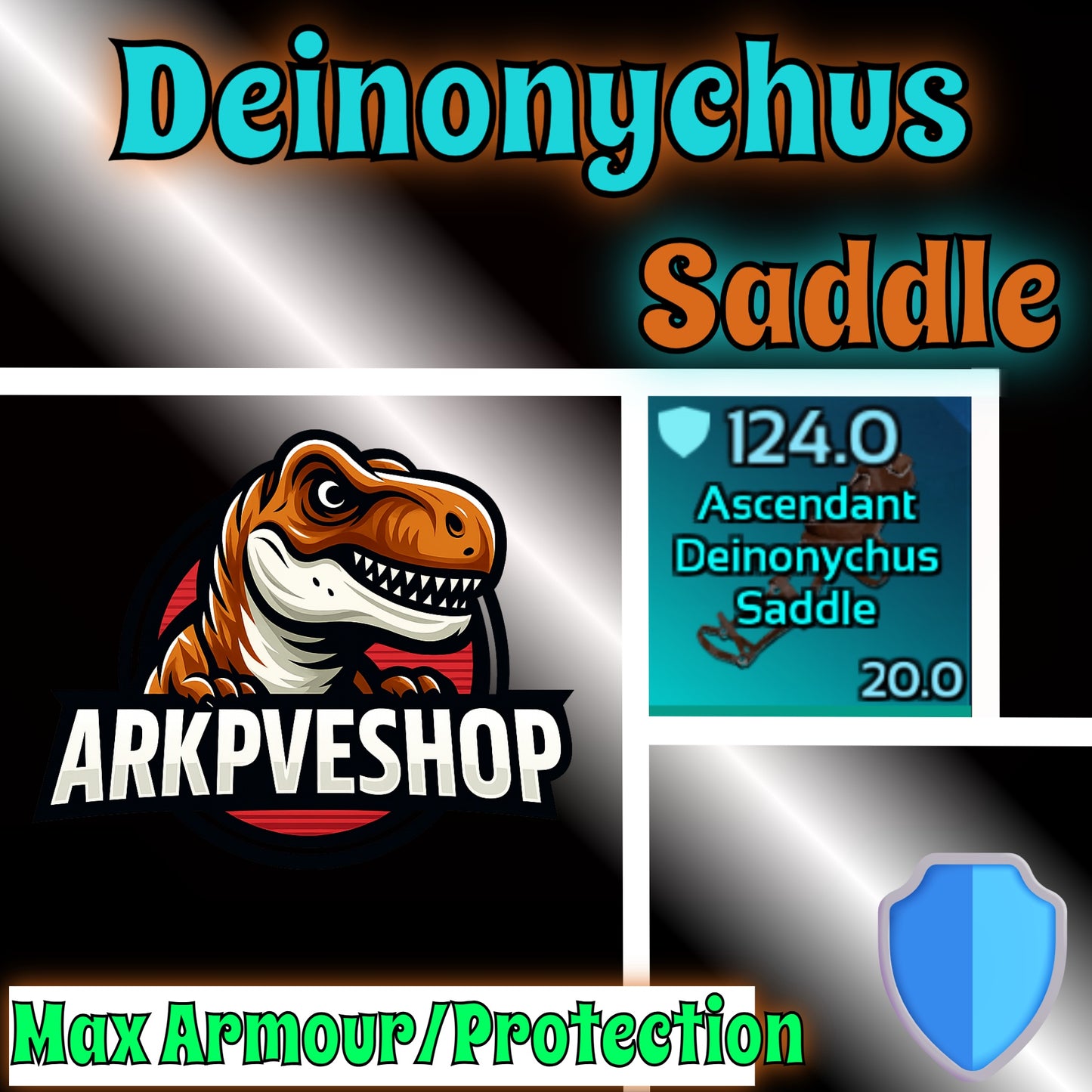 Crafted Saddles Max Armour, Protection