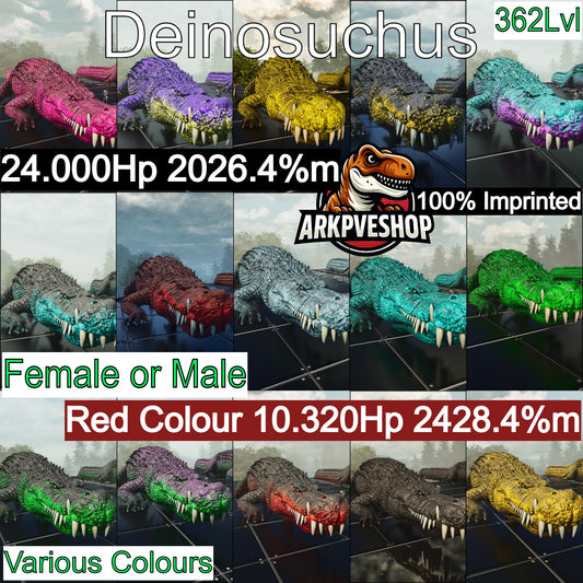 Deinosuchus Deino 2026m or 2428m Red Variant