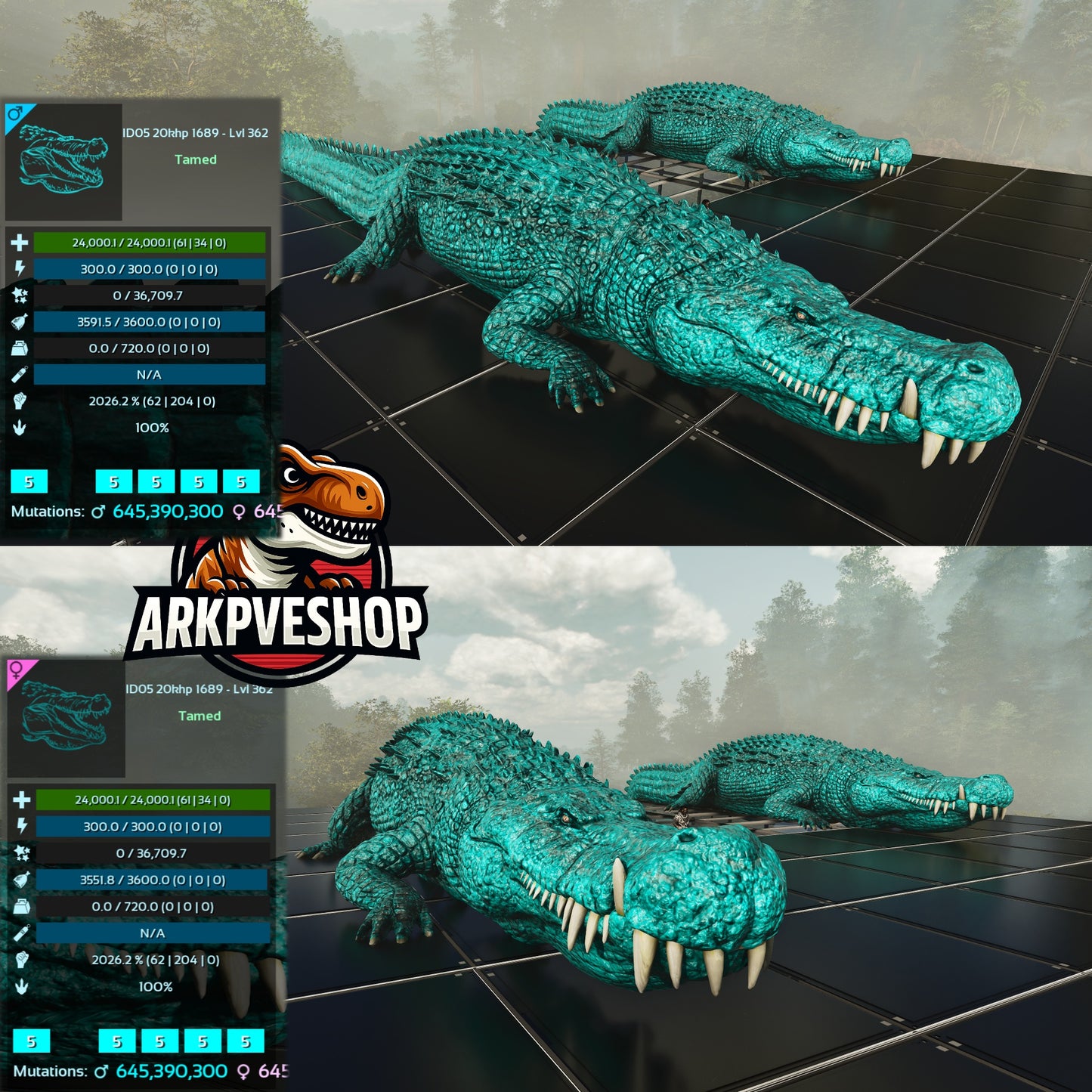Deinosuchus Deino 2026m or 2428m Red Variant