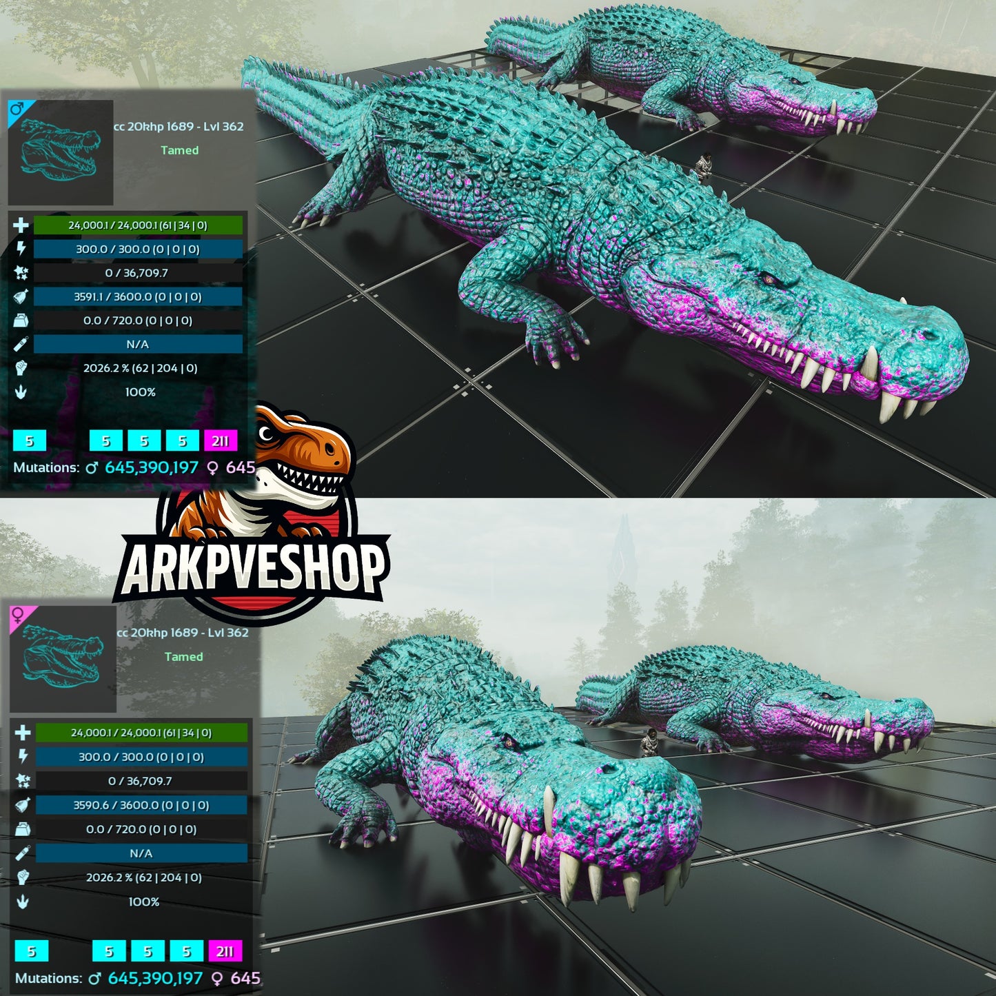 Deinosuchus Deino 2026m or 2428m Red Variant
