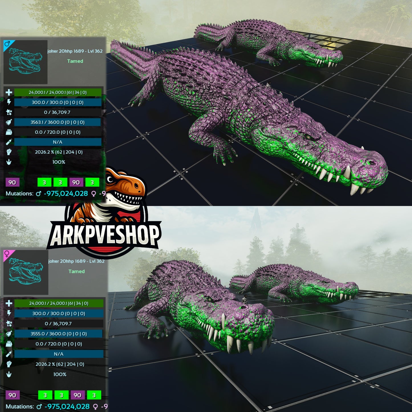 Deinosuchus Deino 2026m or 2428m Red Variant