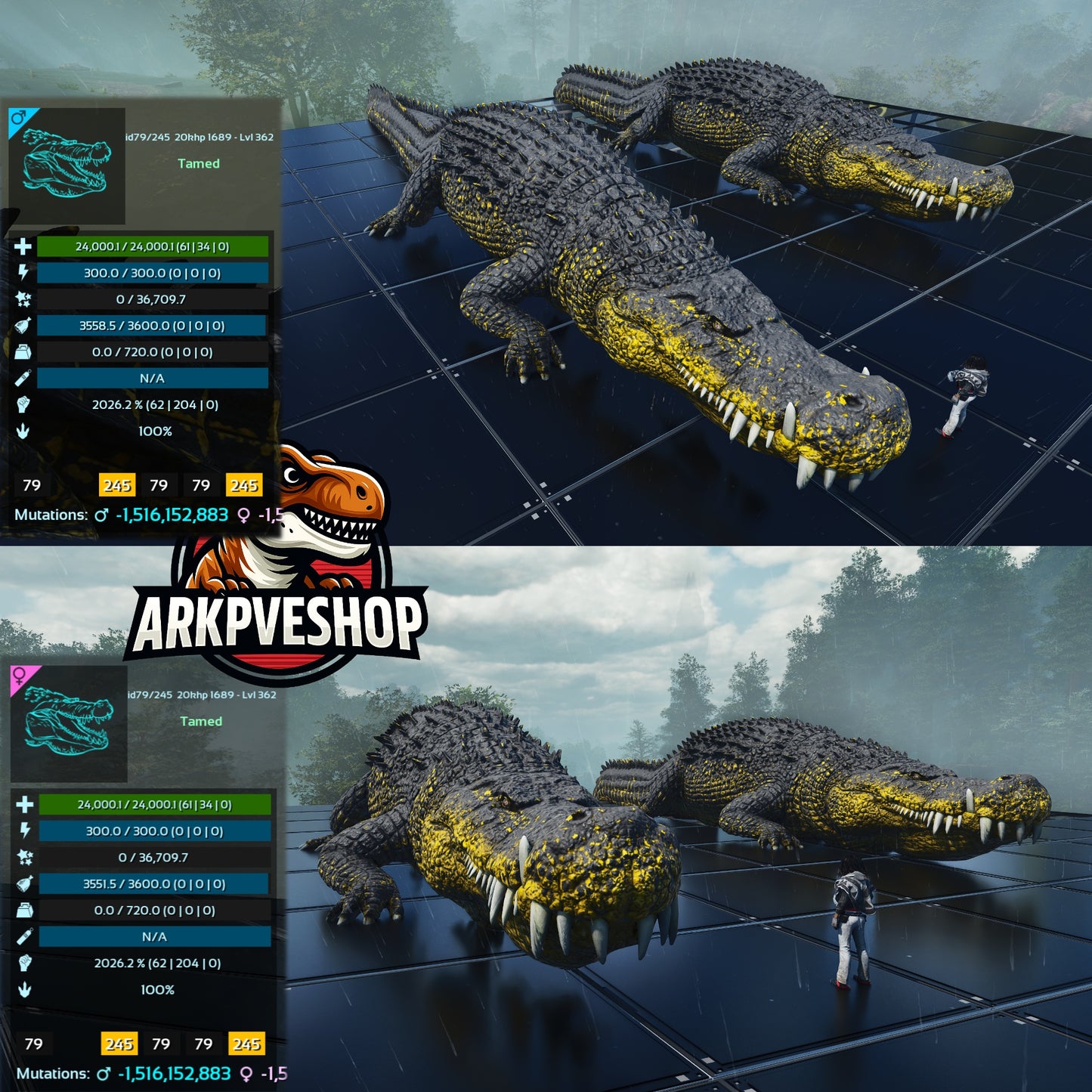 Deinosuchus Deino 2026m or 2428m Red Variant