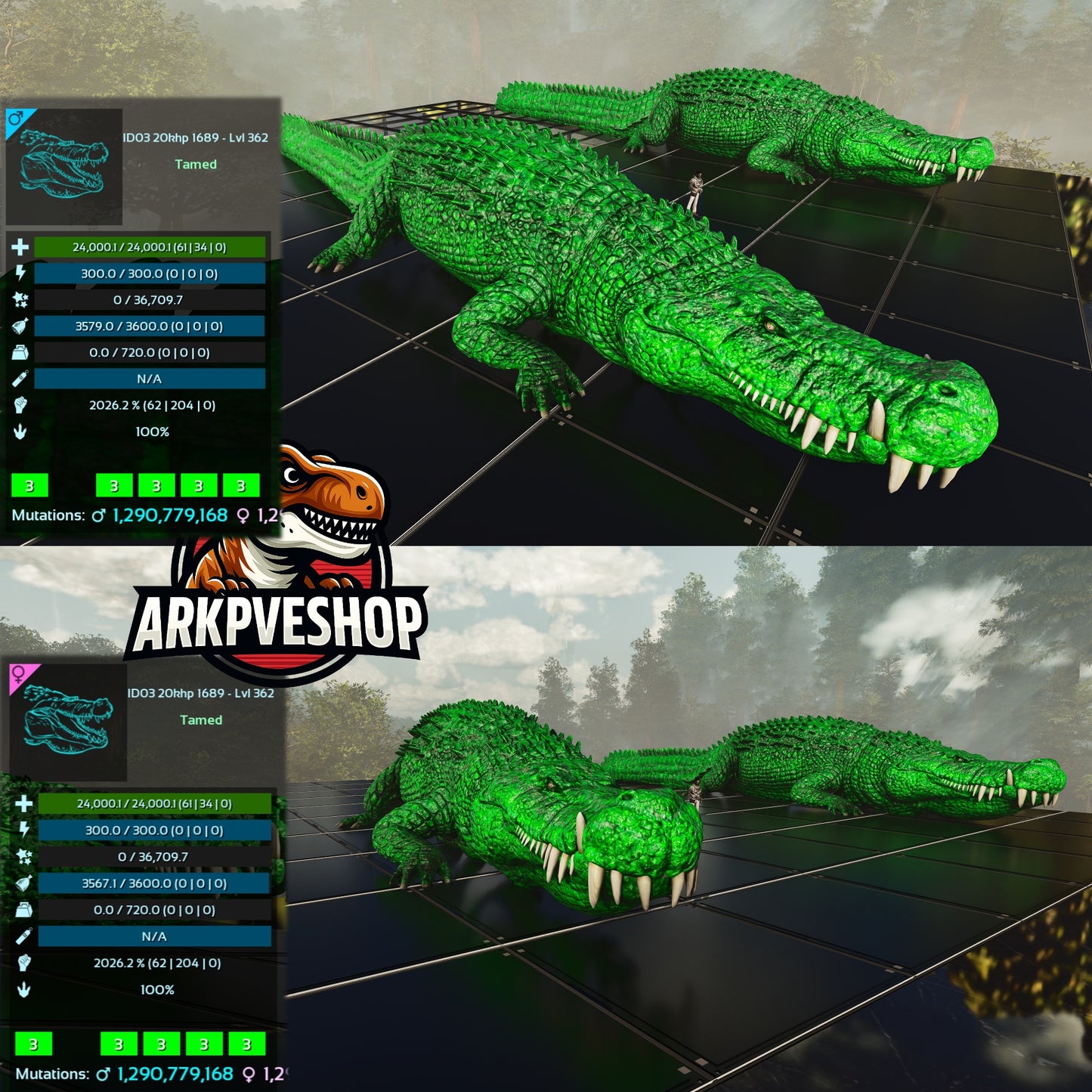 Deinosuchus Deino 2026m or 2428m Red Variant