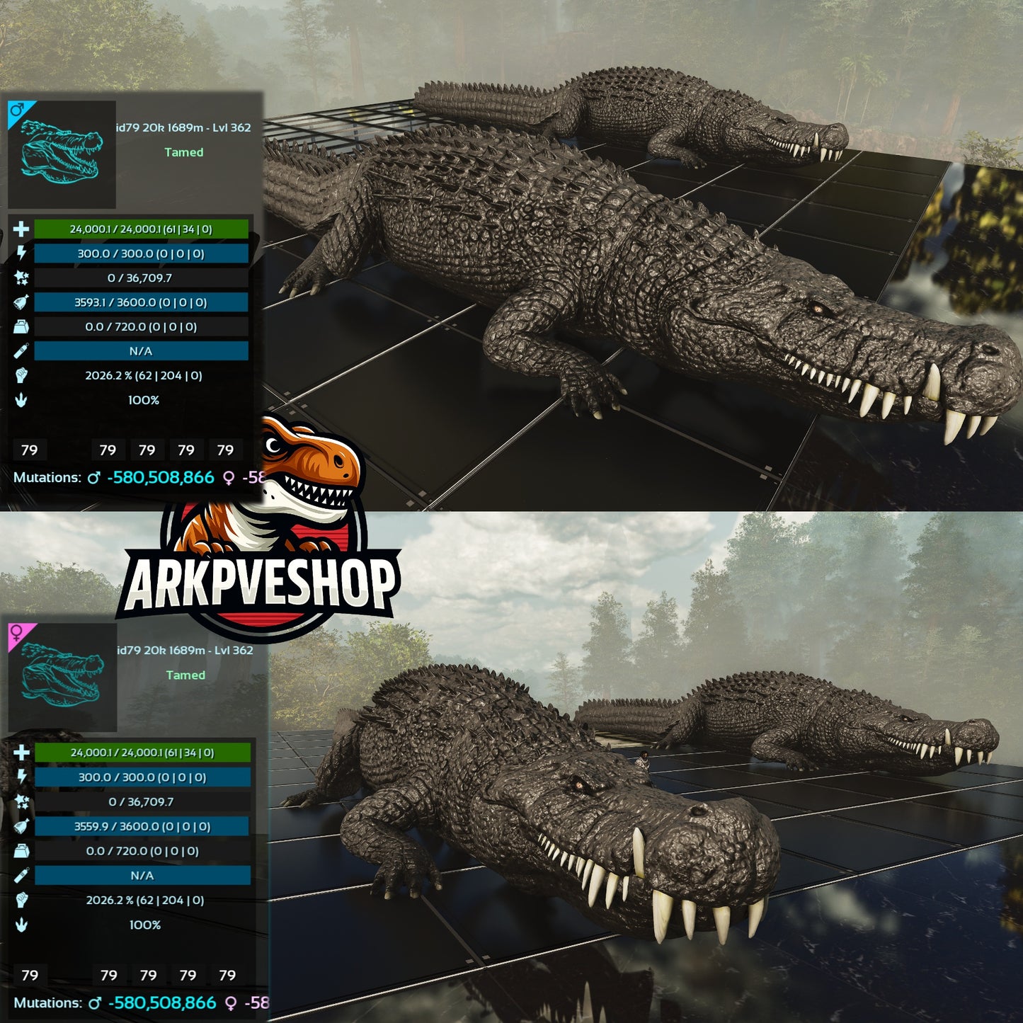 Deinosuchus Deino 2026m or 2428m Red Variant