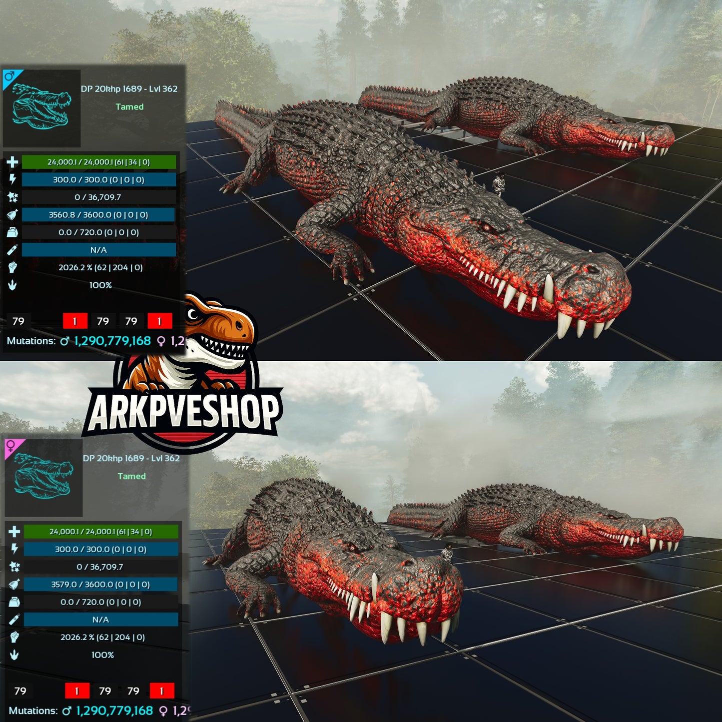 Deinosuchus Deino 2026m or 2428m Red Variant
