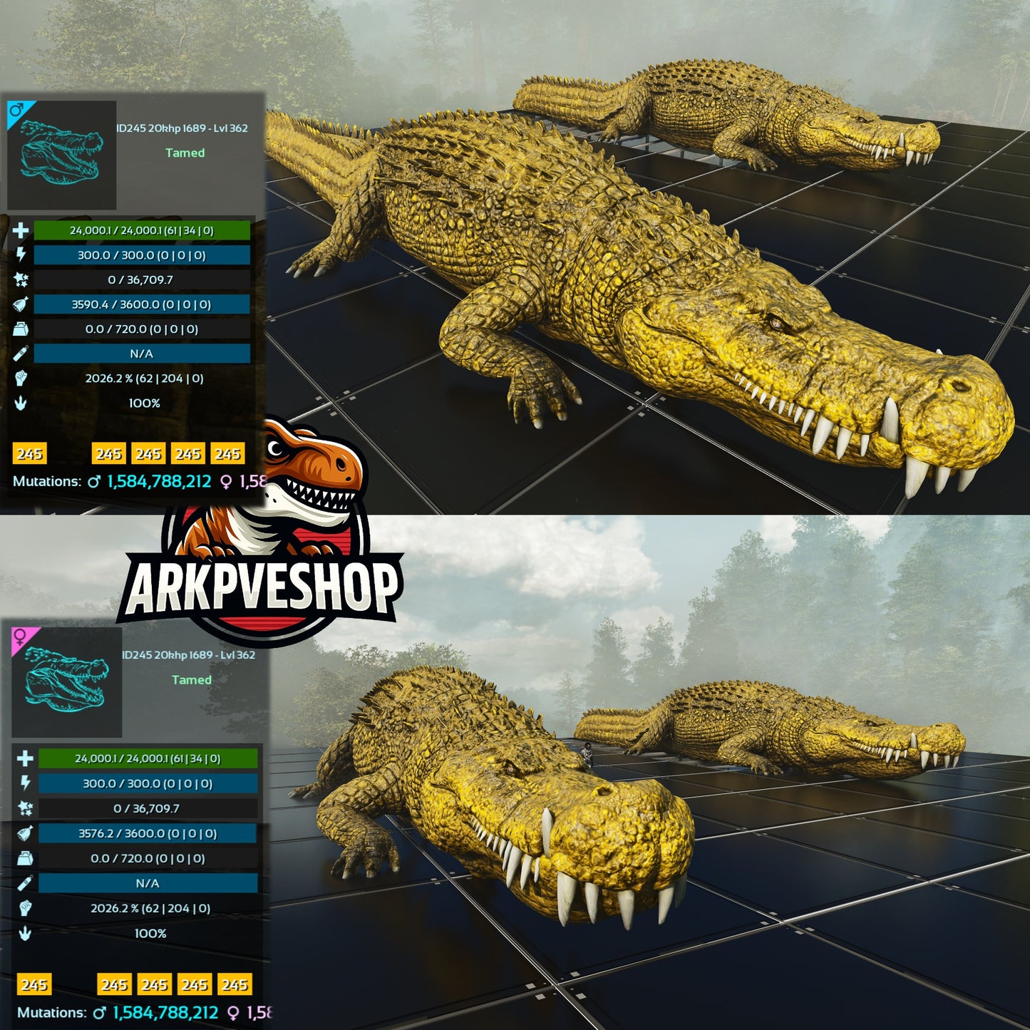Deinosuchus Deino 2026m or 2428m Red Variant