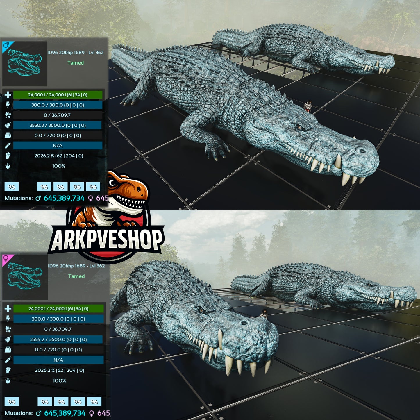 Deinosuchus Deino 2026m or 2428m Red Variant