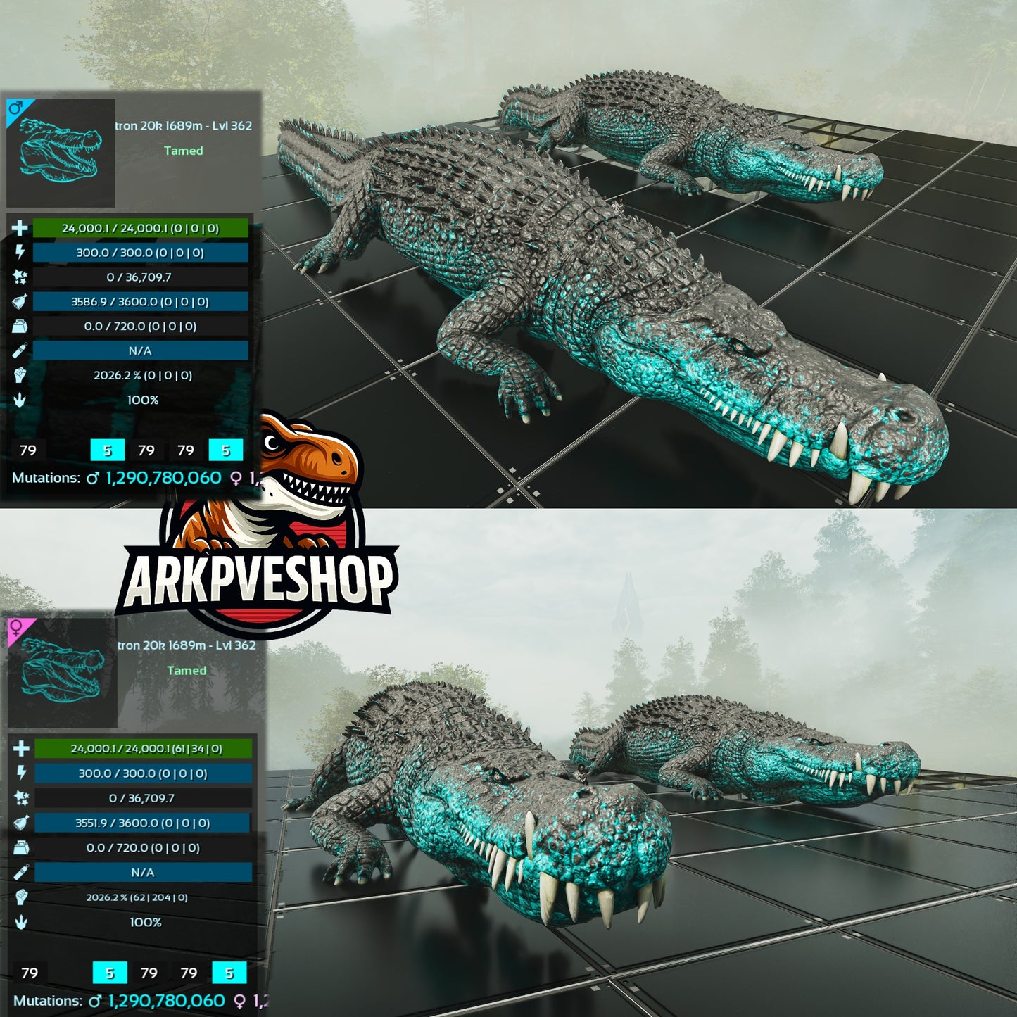 Deinosuchus Deino 2026m or 2428m Red Variant