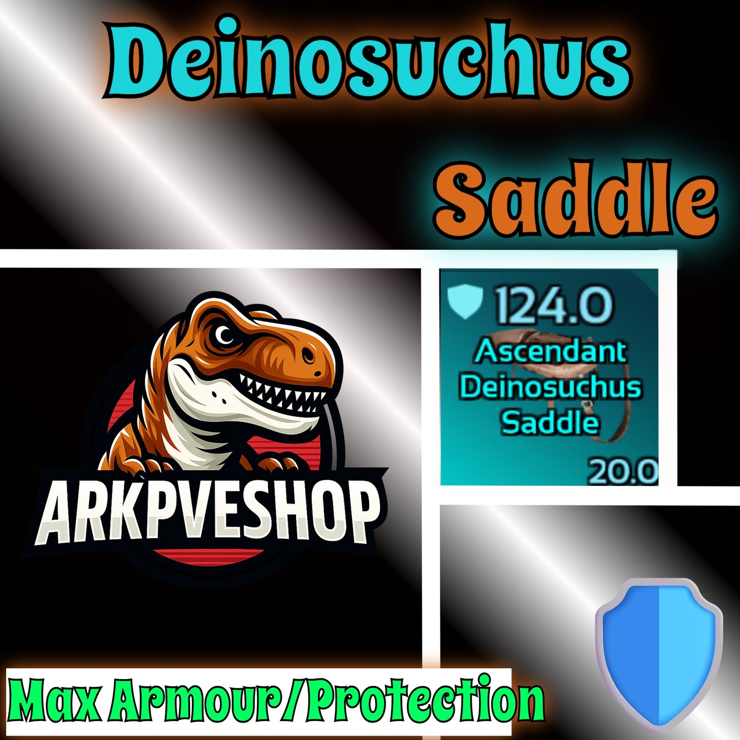 Crafted Saddles Max Armour, Protection