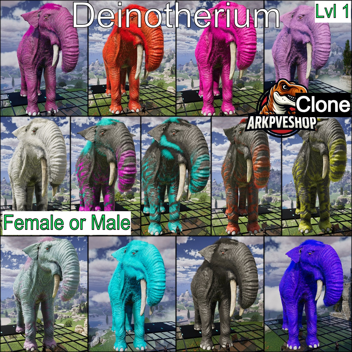 Deinotherium Lvl 1 Clone
